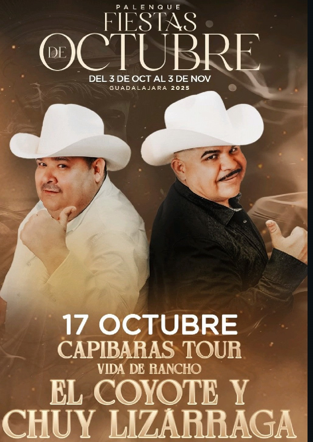 EL COYOTE Y CHUY LIZARRAGA - 17 Octubre
