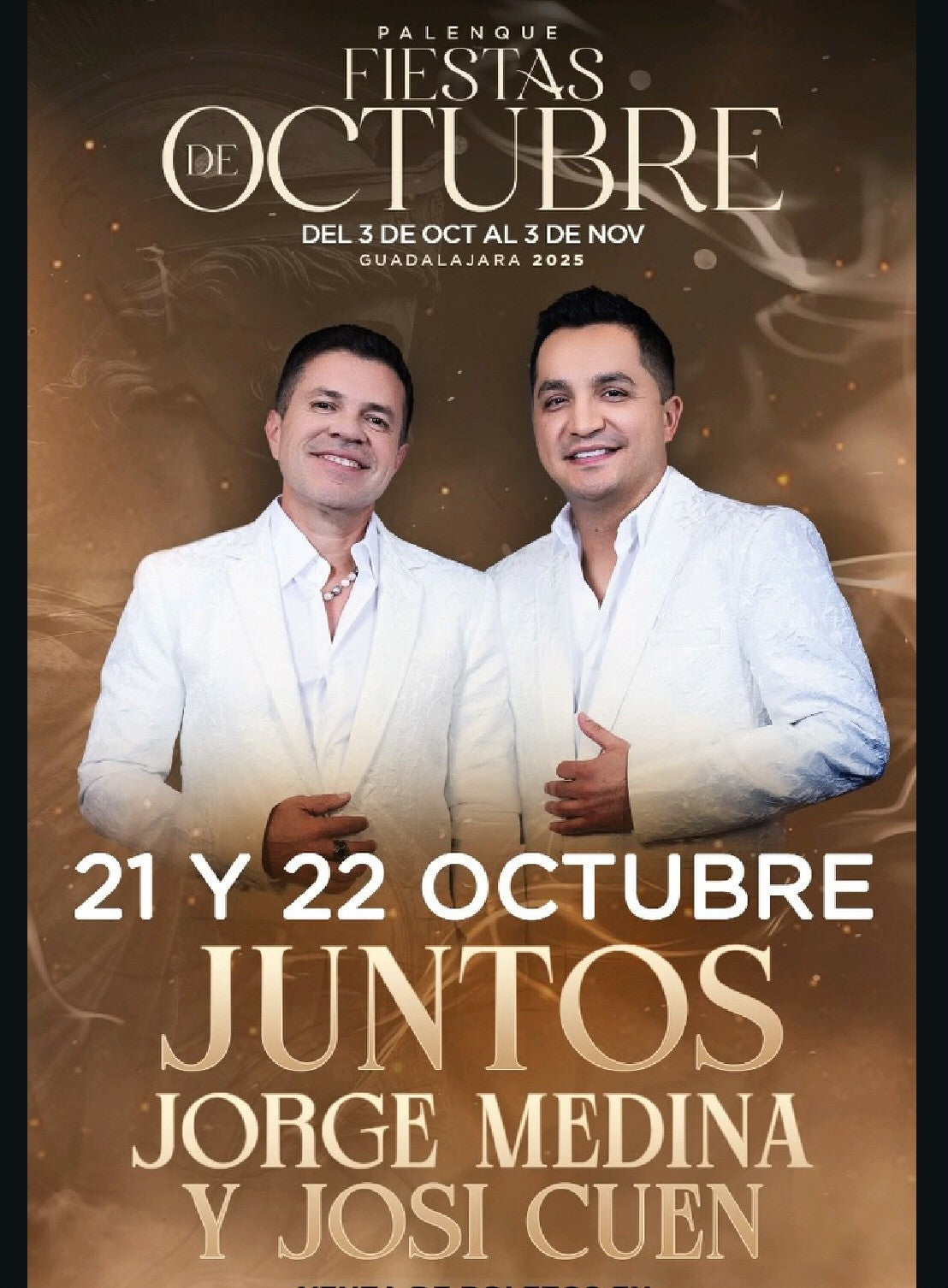 JORGE MEDINA Y JOSI CUEN - 21 de Octubre