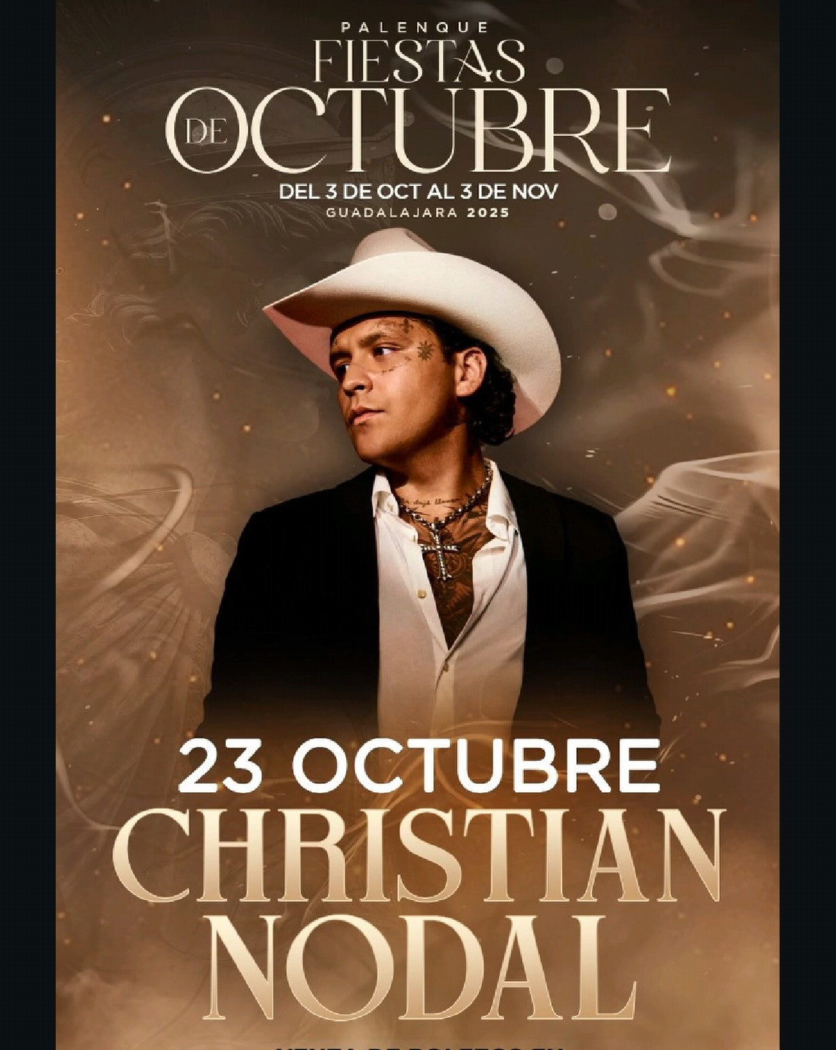 CHRISTIAN NODAL - 23 de Octubre
